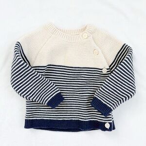 Baby GAP Brannan Kimono Sweater in Dark Night 12-18 months